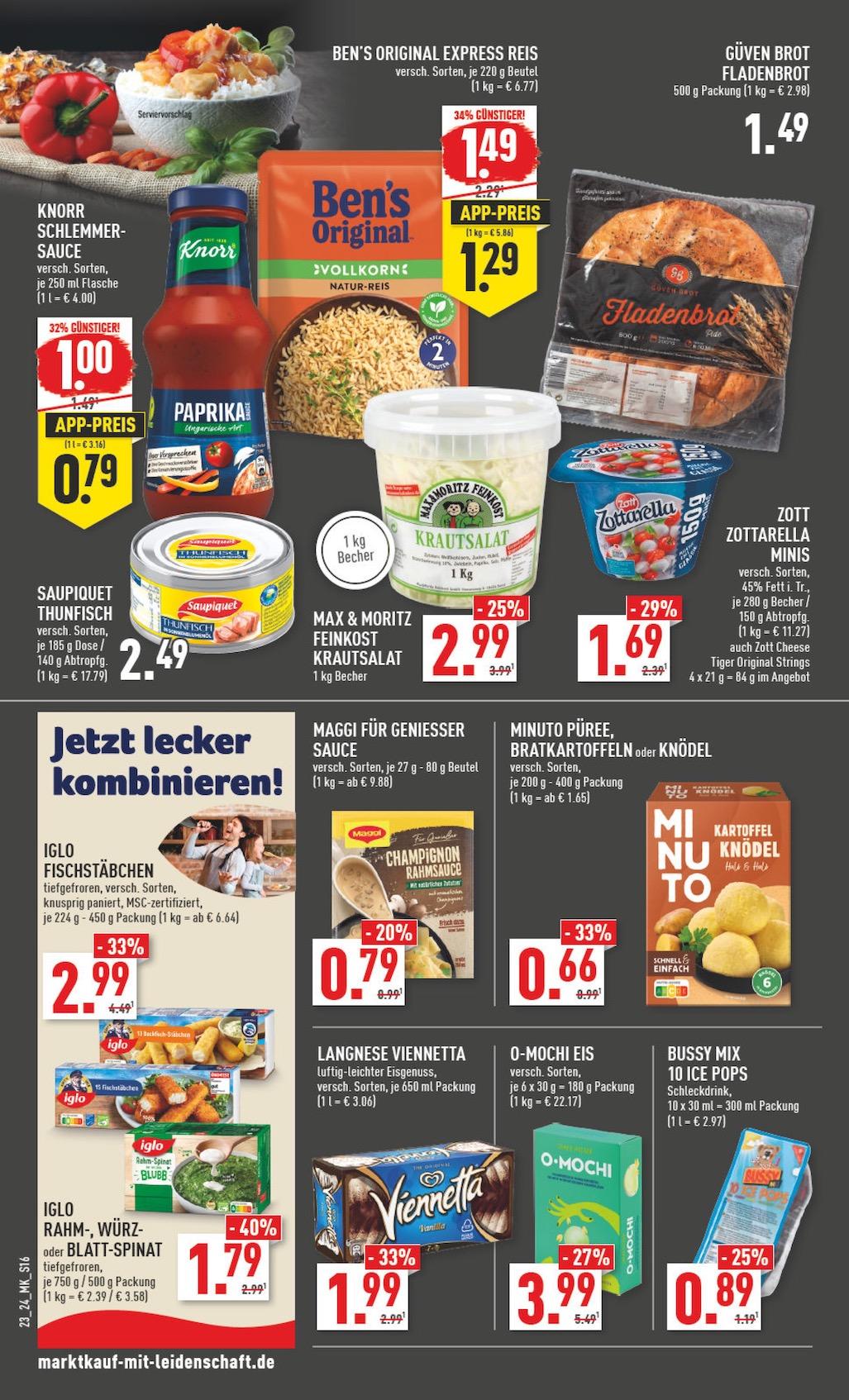 Marktkauf Aktueller Prospekt ab Montag Seite 16