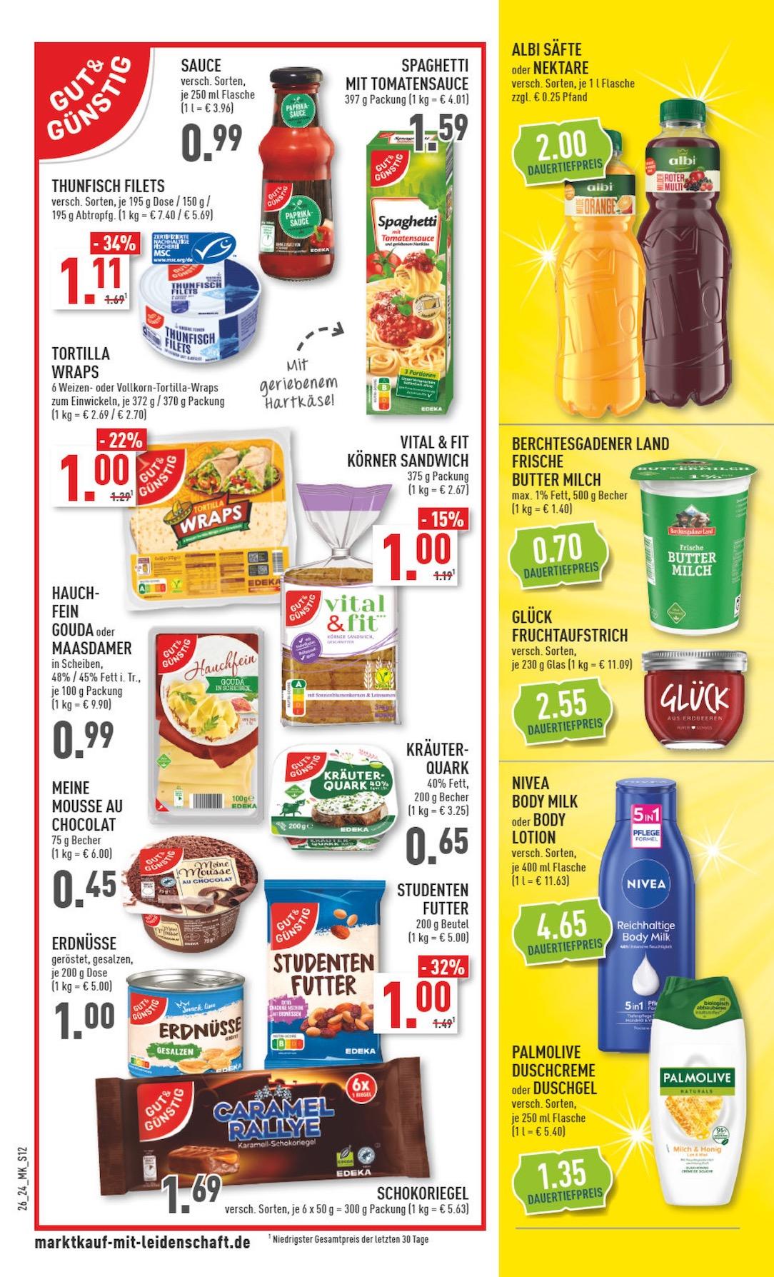 Marktkauf Aktueller Prospekt ab Montag Seite 12