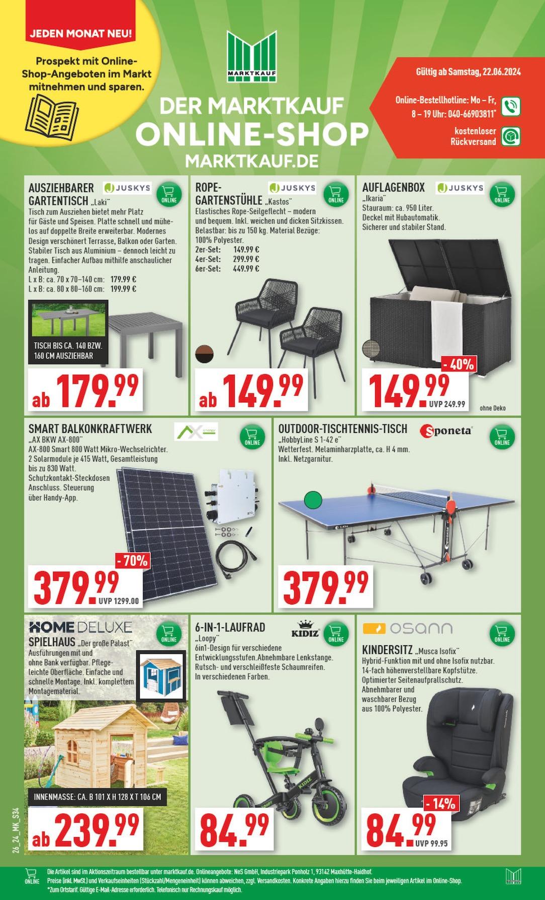 Marktkauf Aktueller Prospekt ab Montag Seite 34
