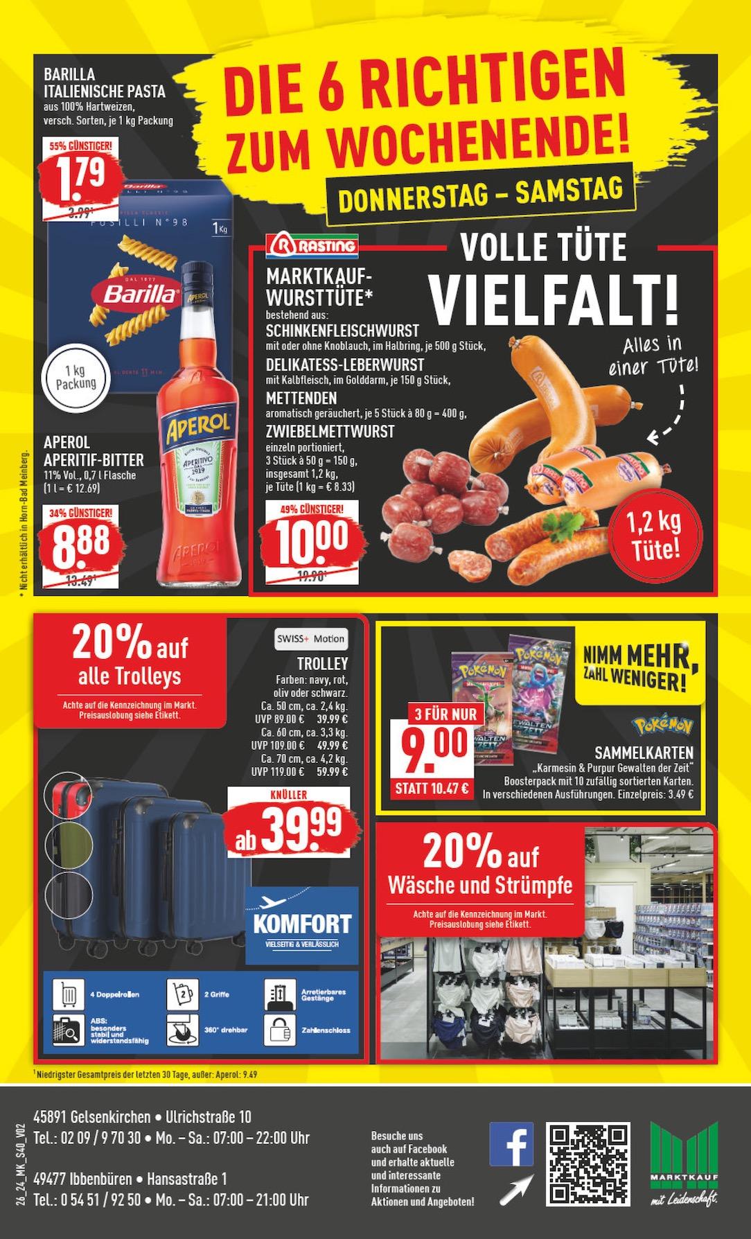 Marktkauf Aktueller Prospekt ab Montag Seite 40