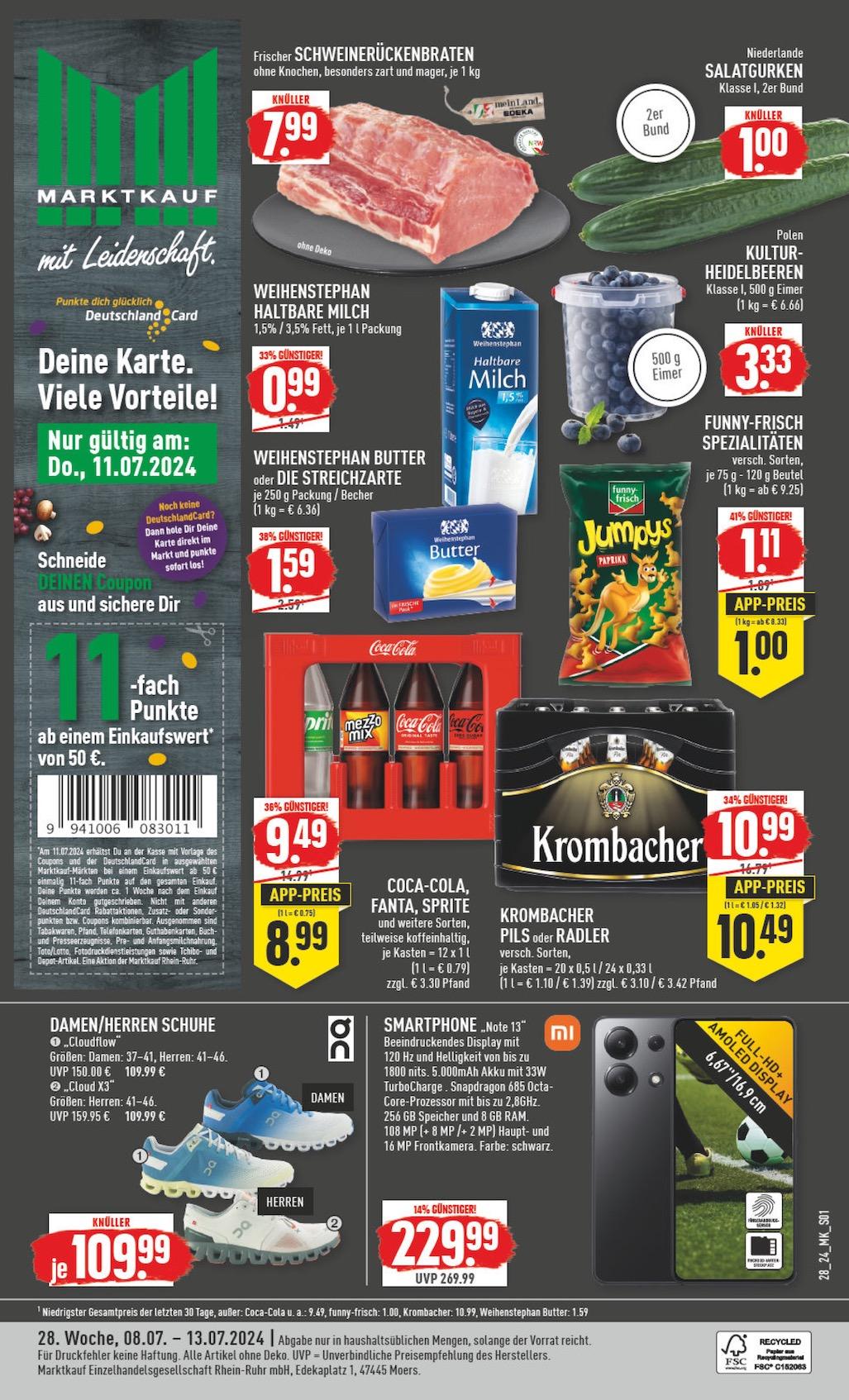 Marktkauf Aktueller Prospekt ab Montag Seite 1