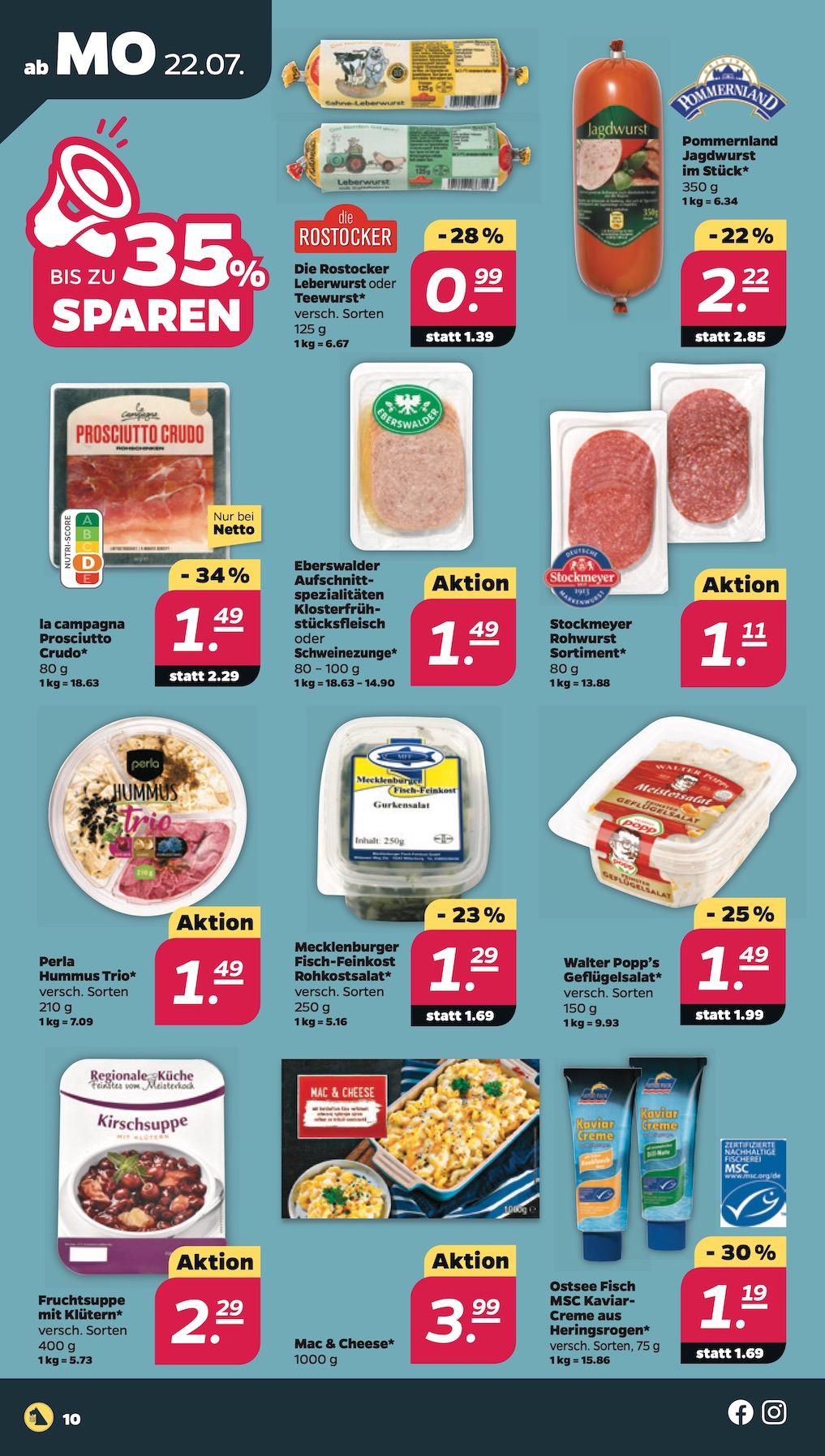 Netto Aktueller Prospekt ab Montag Seite 10