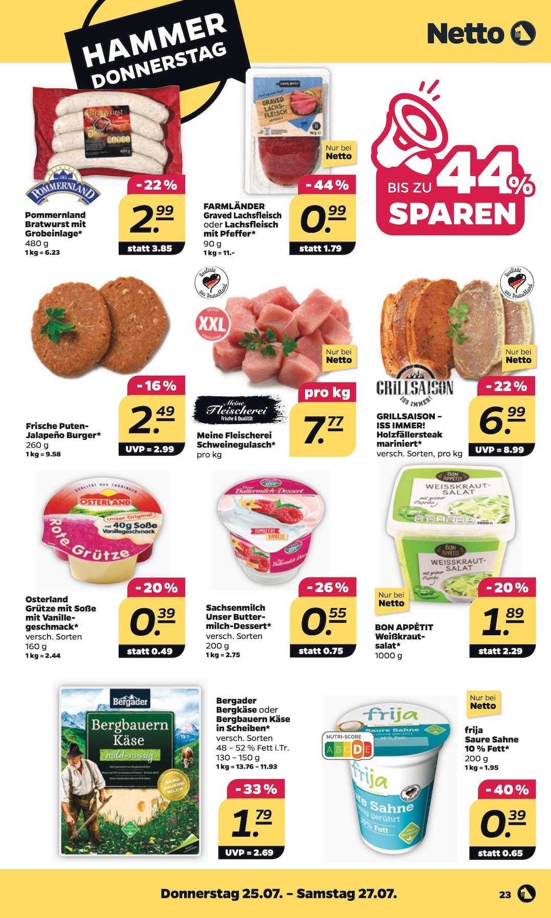 Netto Aktueller Prospekt ab Montag Seite 23