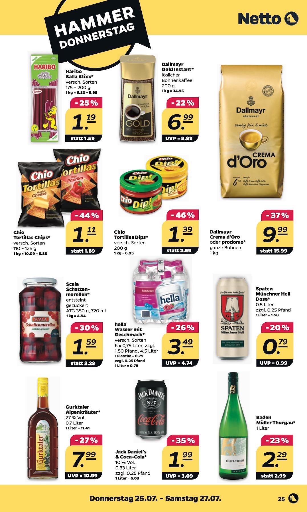 Netto Aktueller Prospekt ab Montag Seite 25