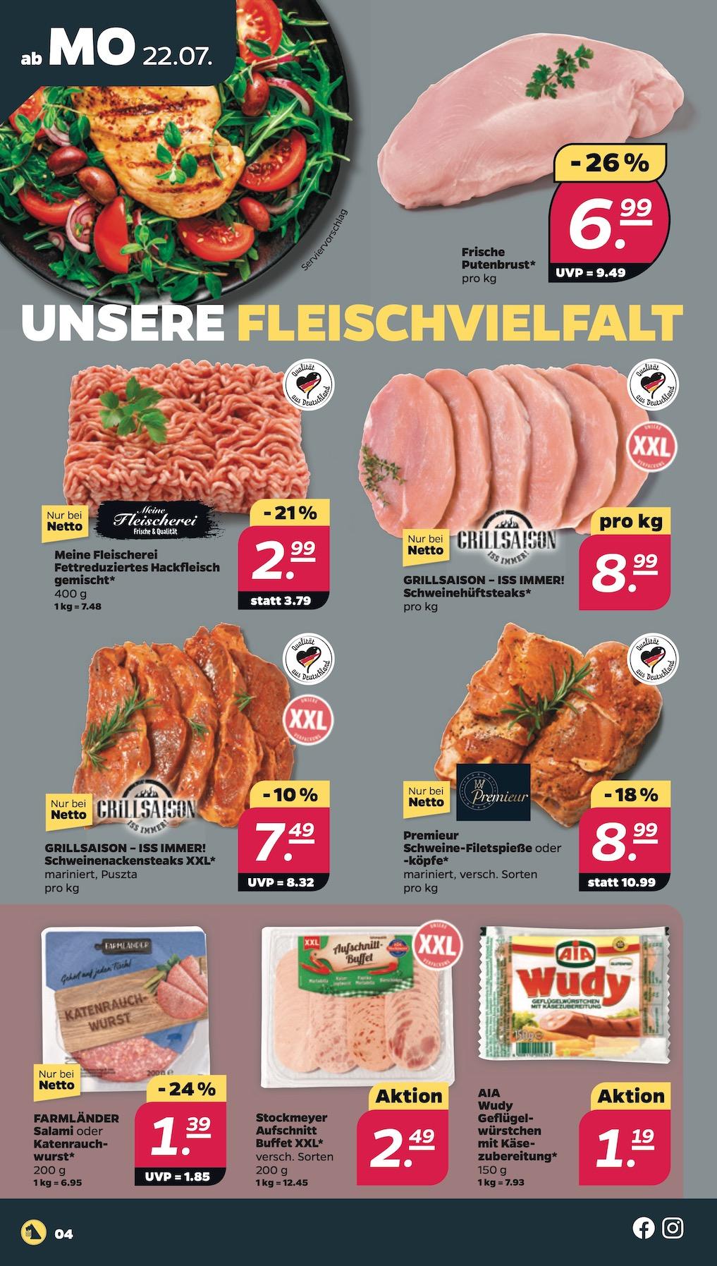 Netto Aktueller Prospekt ab Montag Seite 4
