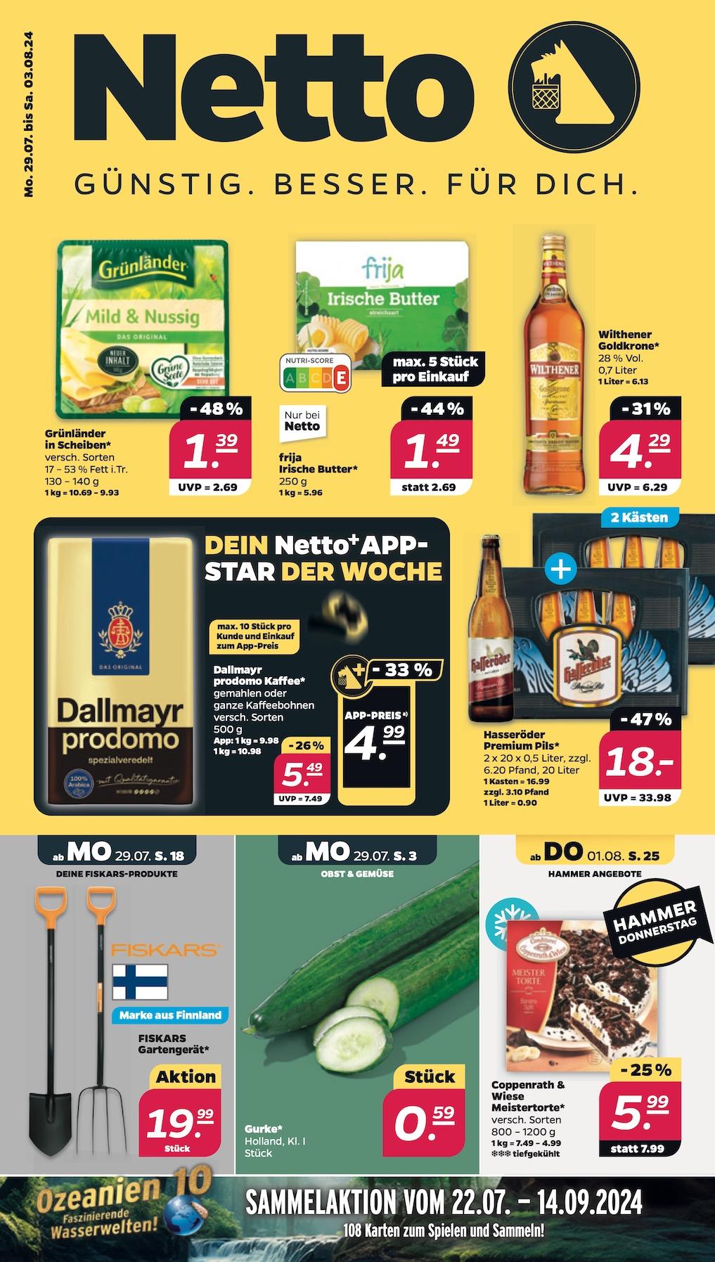 Netto Aktueller Prospekt ab Montag Seite 1