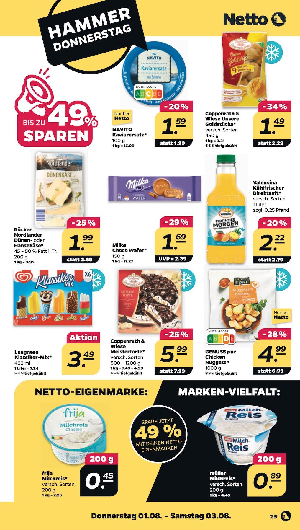 Netto Aktueller Prospekt ab Montag Seite 25