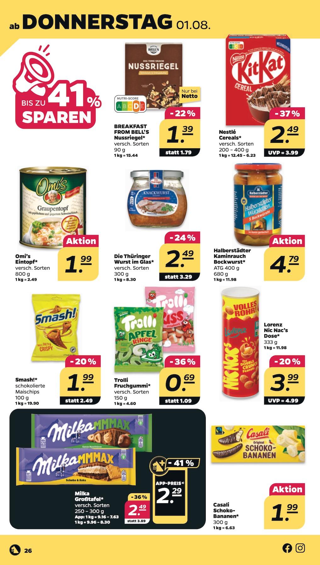 Netto Aktueller Prospekt ab Montag Seite 26