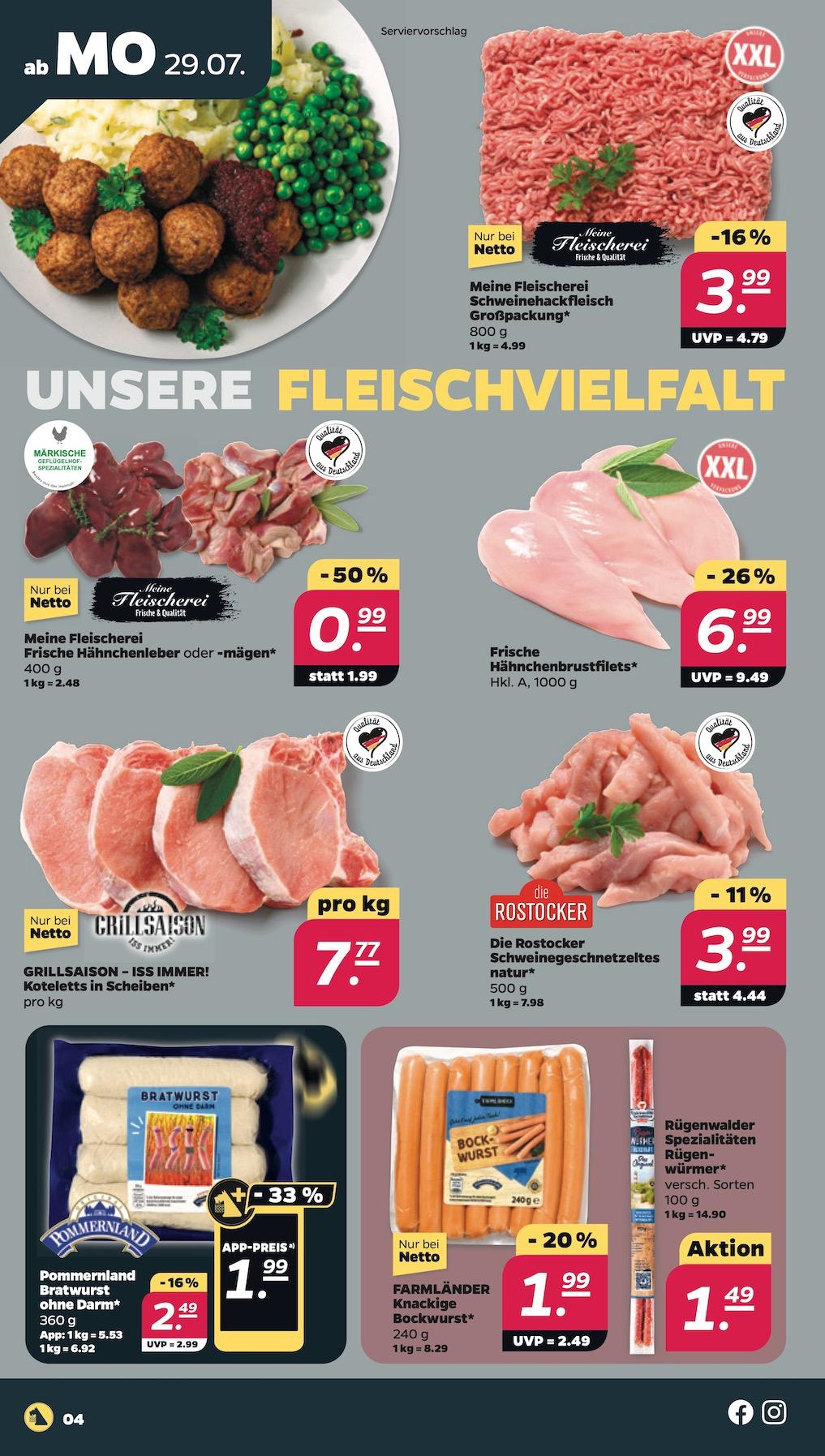 Netto Aktueller Prospekt ab Montag Seite 4