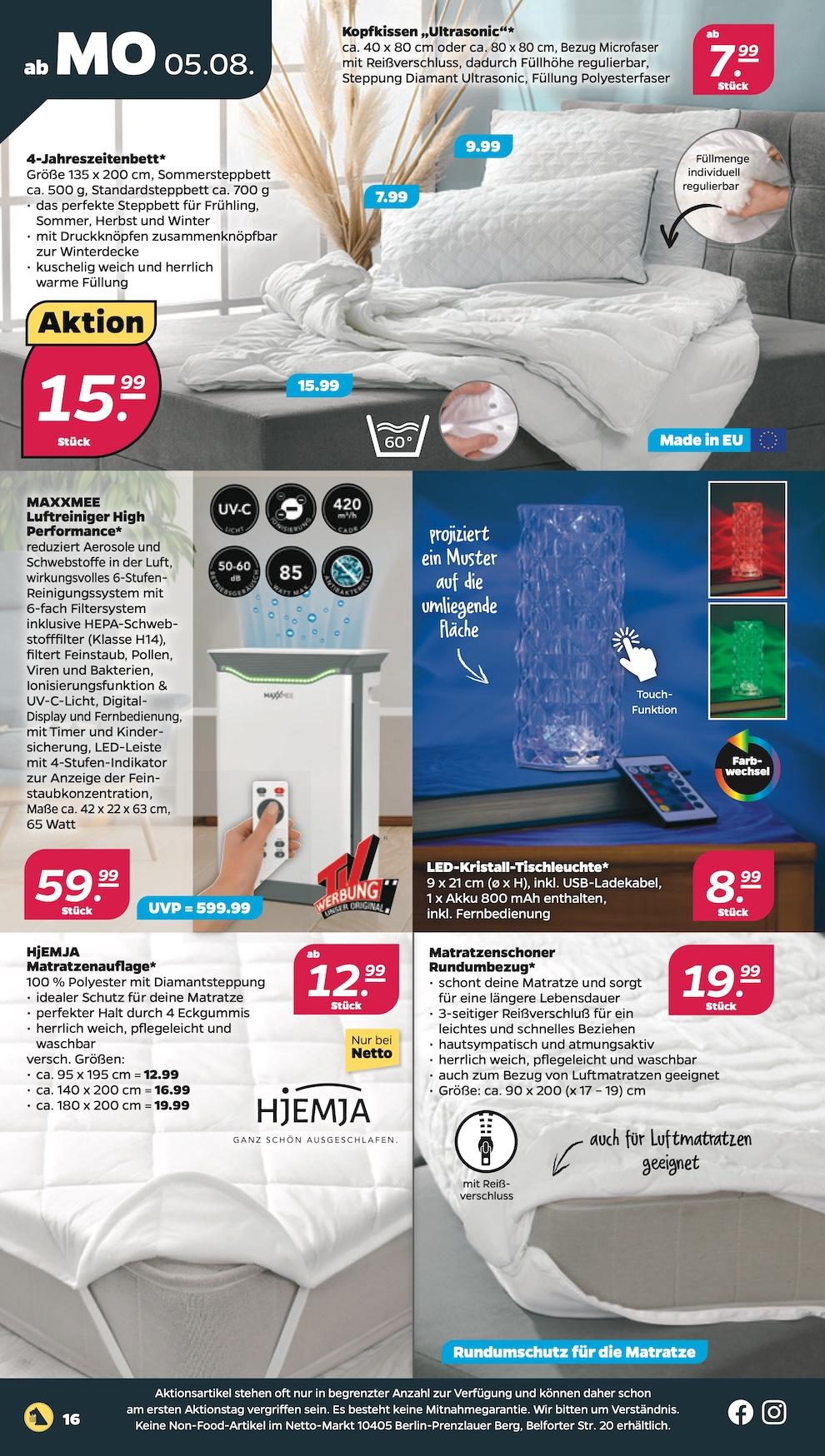 Netto Aktueller Prospekt ab Montag Seite 16