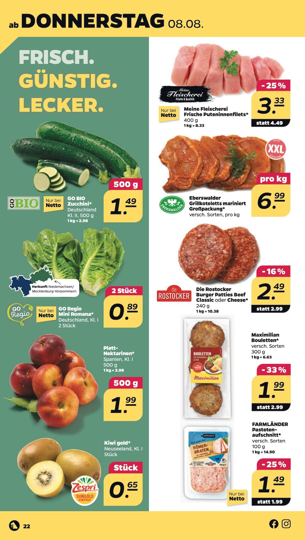 Netto Aktueller Prospekt ab Montag Seite 22
