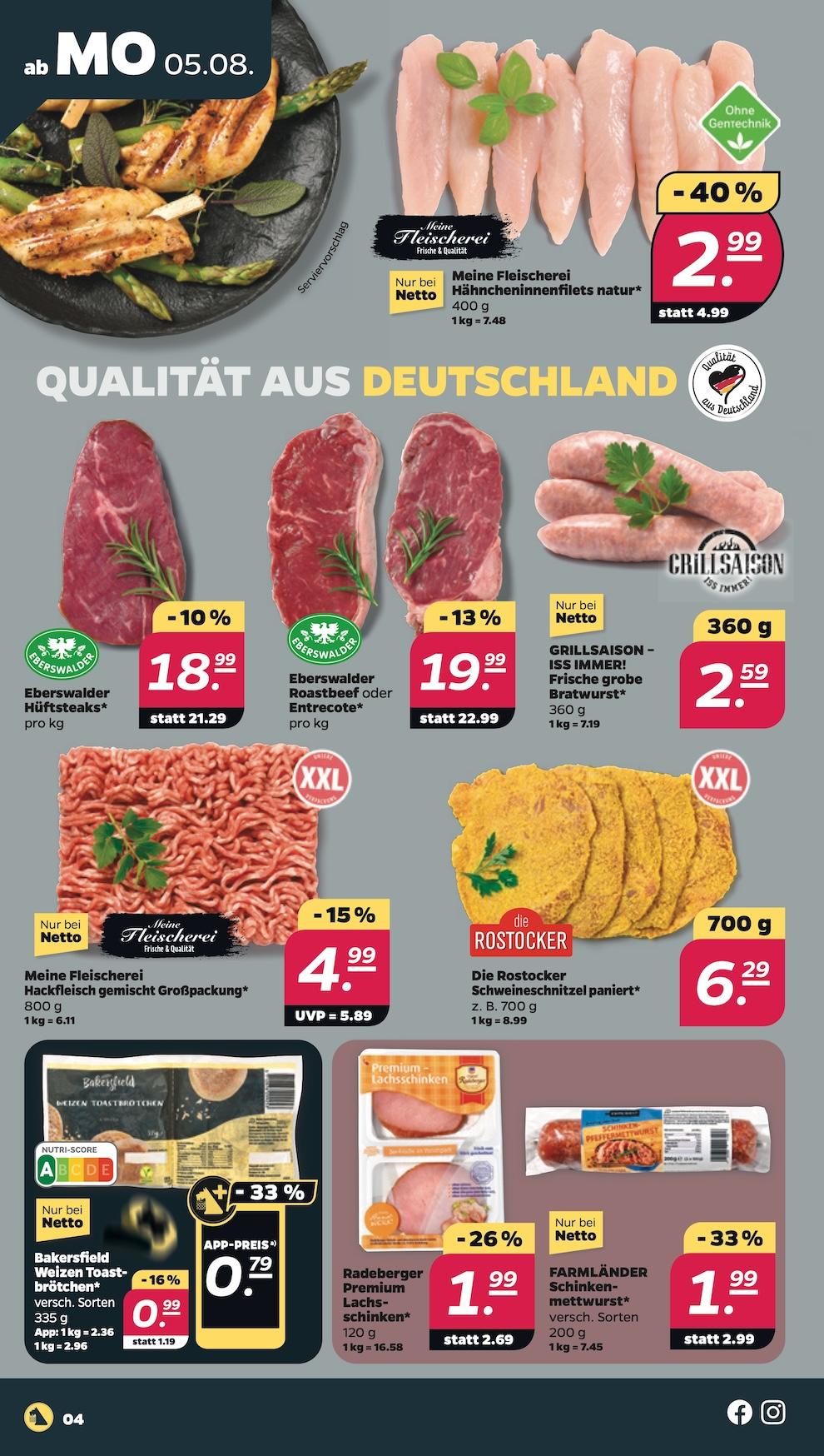 Netto Aktueller Prospekt ab Montag Seite 4