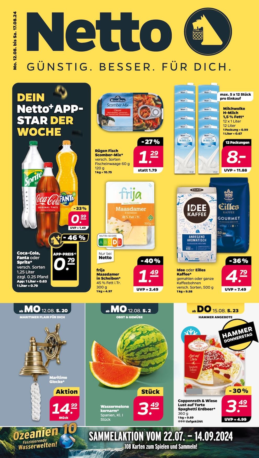 Netto Aktueller Prospekt ab Montag Seite 1