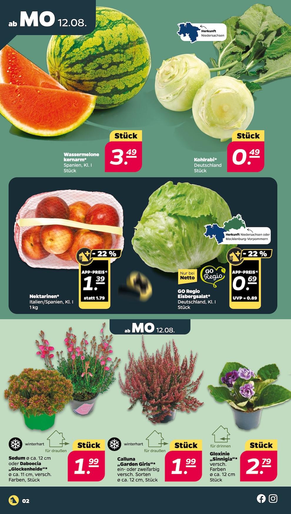 Netto Aktueller Prospekt ab Montag Seite 2