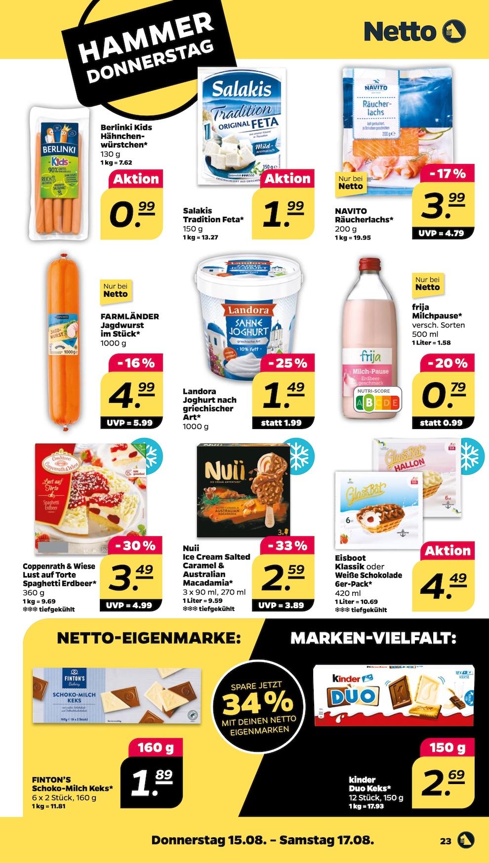 Netto Aktueller Prospekt ab Montag Seite 23