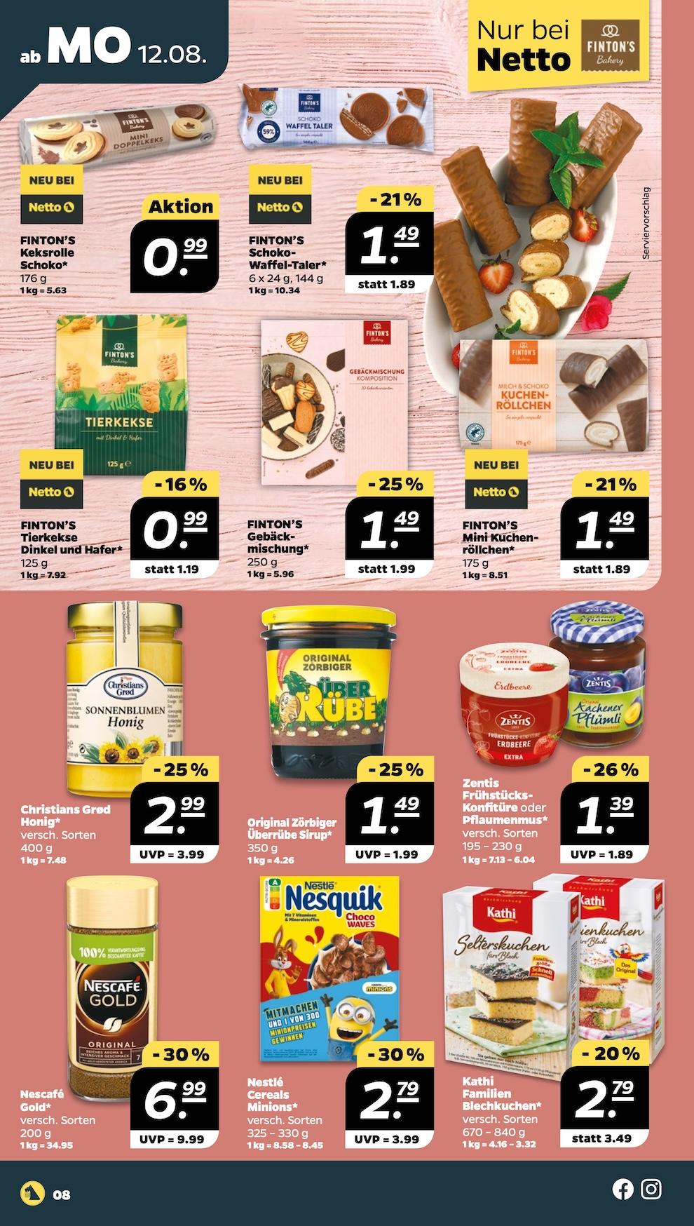 Netto Aktueller Prospekt ab Montag Seite 8