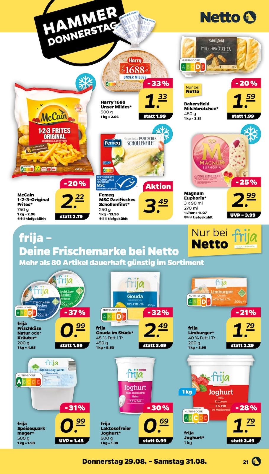 Netto Aktueller Prospekt ab Montag Seite 21