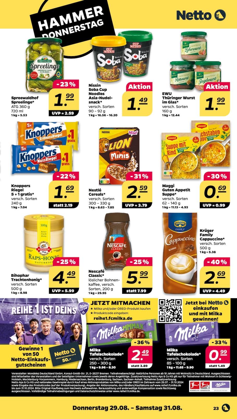 Netto Aktueller Prospekt ab Montag Seite 23