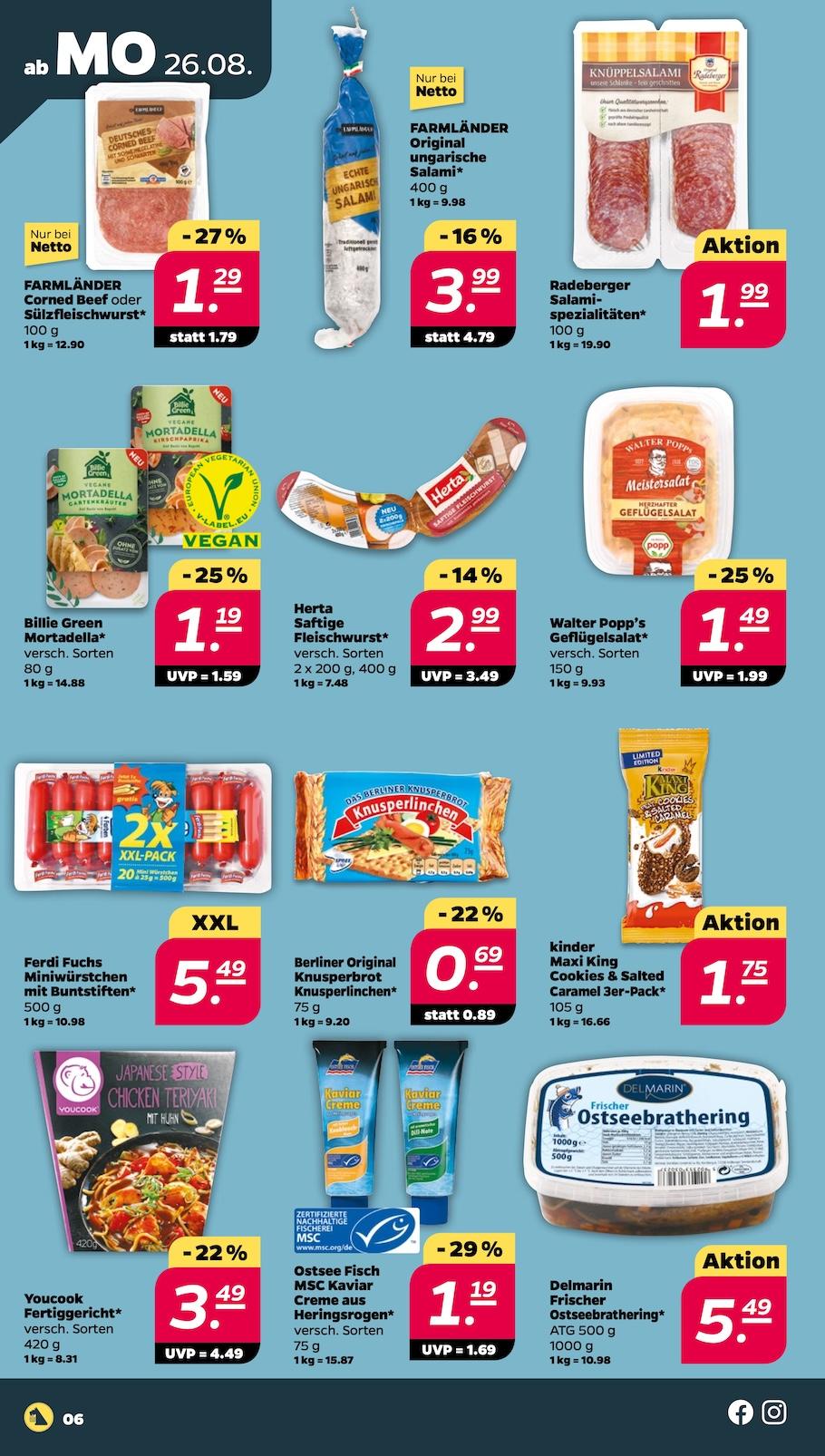 Netto Aktueller Prospekt ab Montag Seite 6