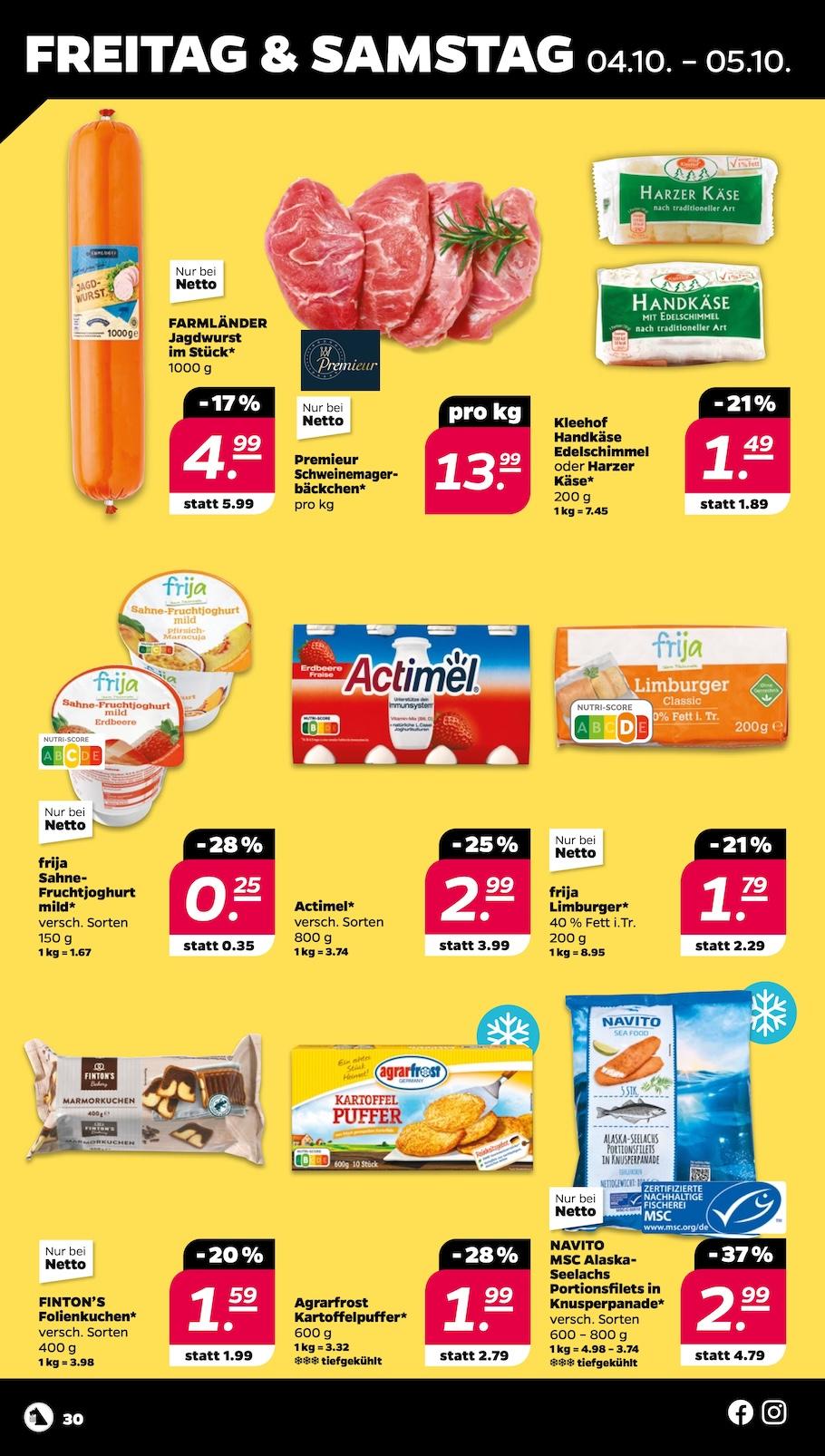 Netto Aktueller Prospekt ab Montag Seite 30