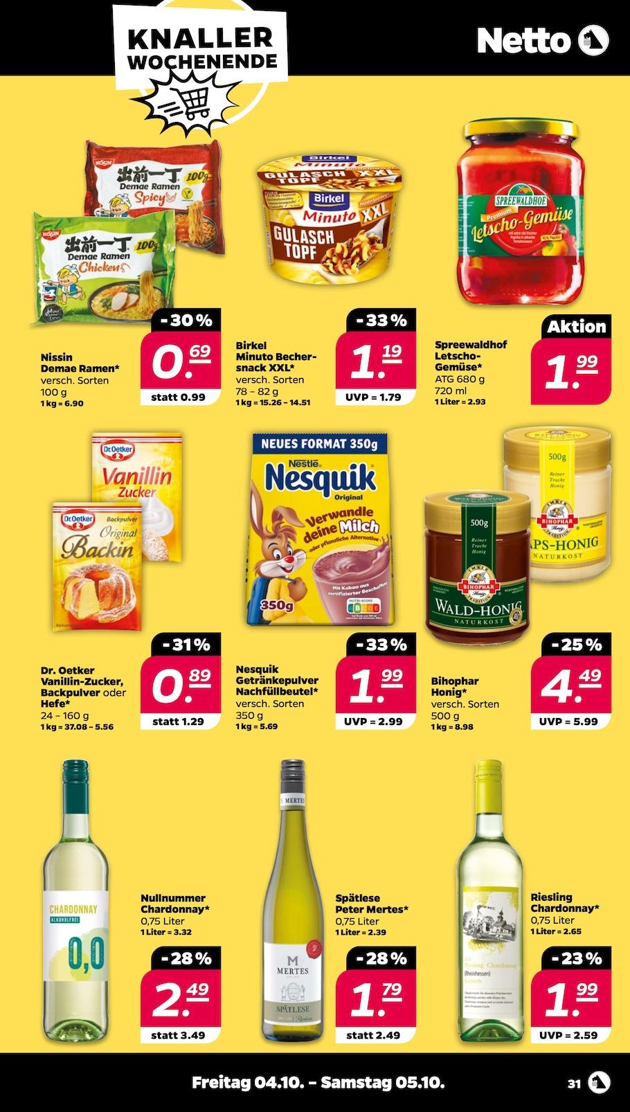 Netto Aktueller Prospekt ab Montag Seite 31