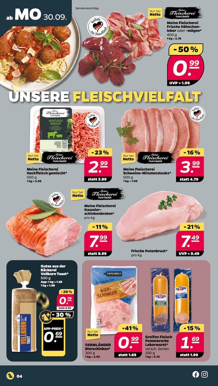 Netto Aktueller Prospekt ab Montag Seite 4