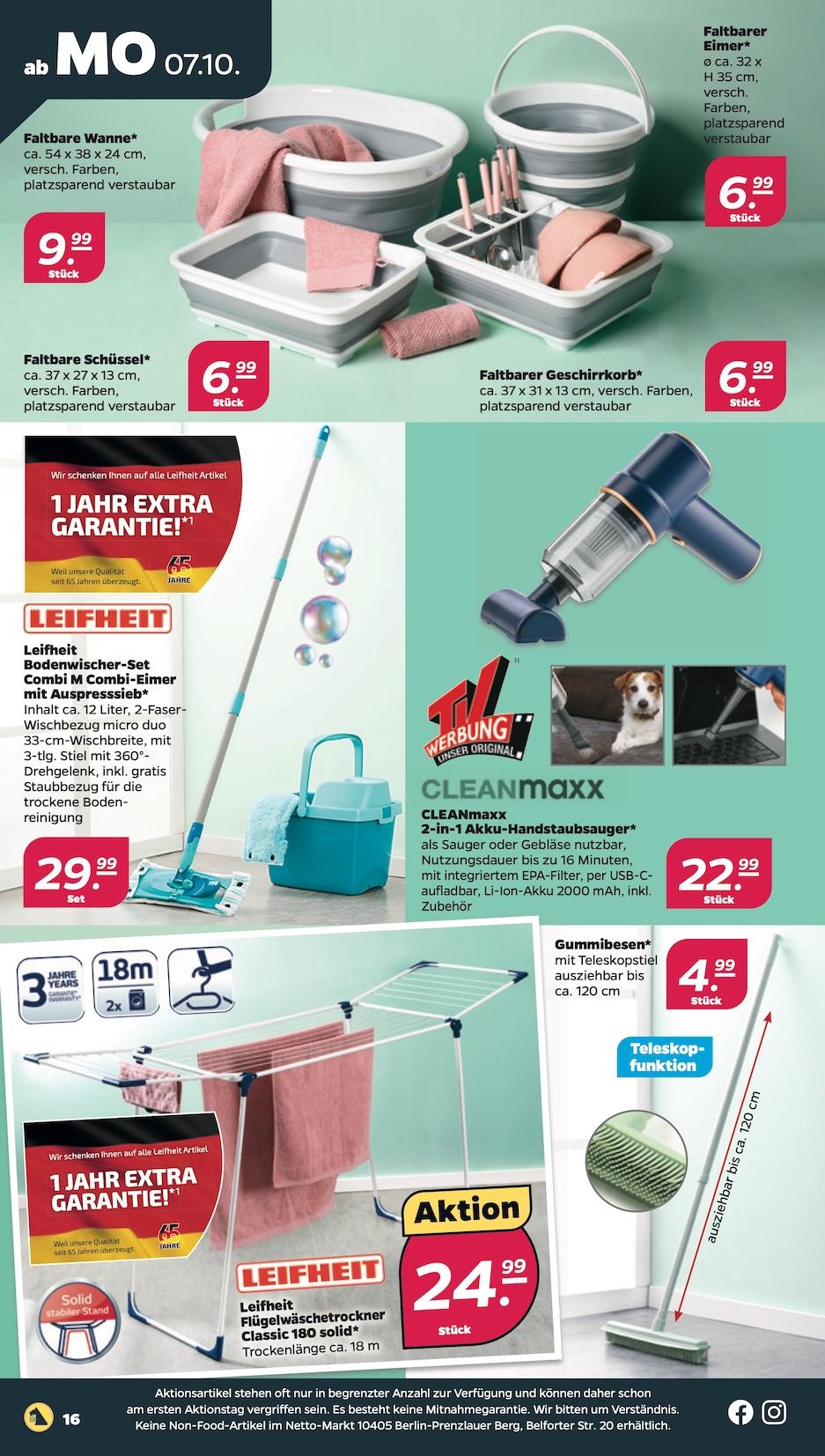 Netto Aktueller Prospekt ab Montag Seite 16