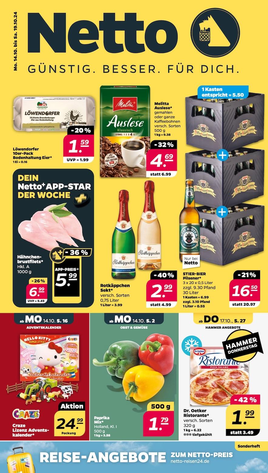 Netto Aktueller Prospekt ab Montag Seite 1