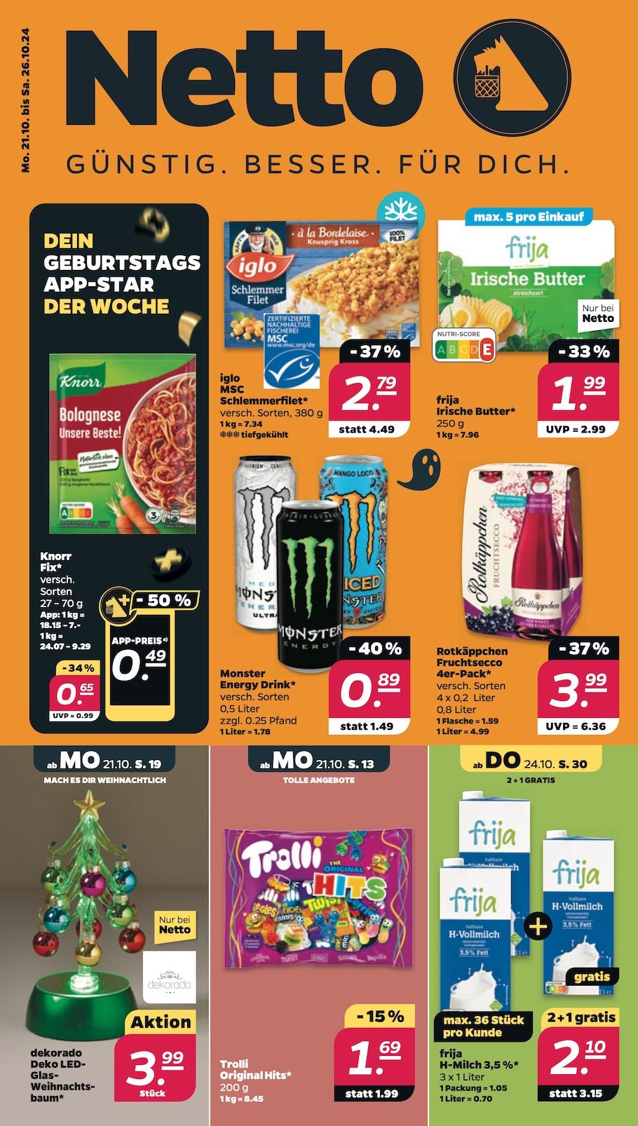 Netto Aktueller Prospekt ab Montag Seite 1