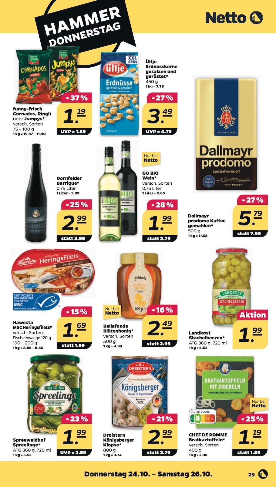 Netto Aktueller Prospekt ab Montag Seite 29