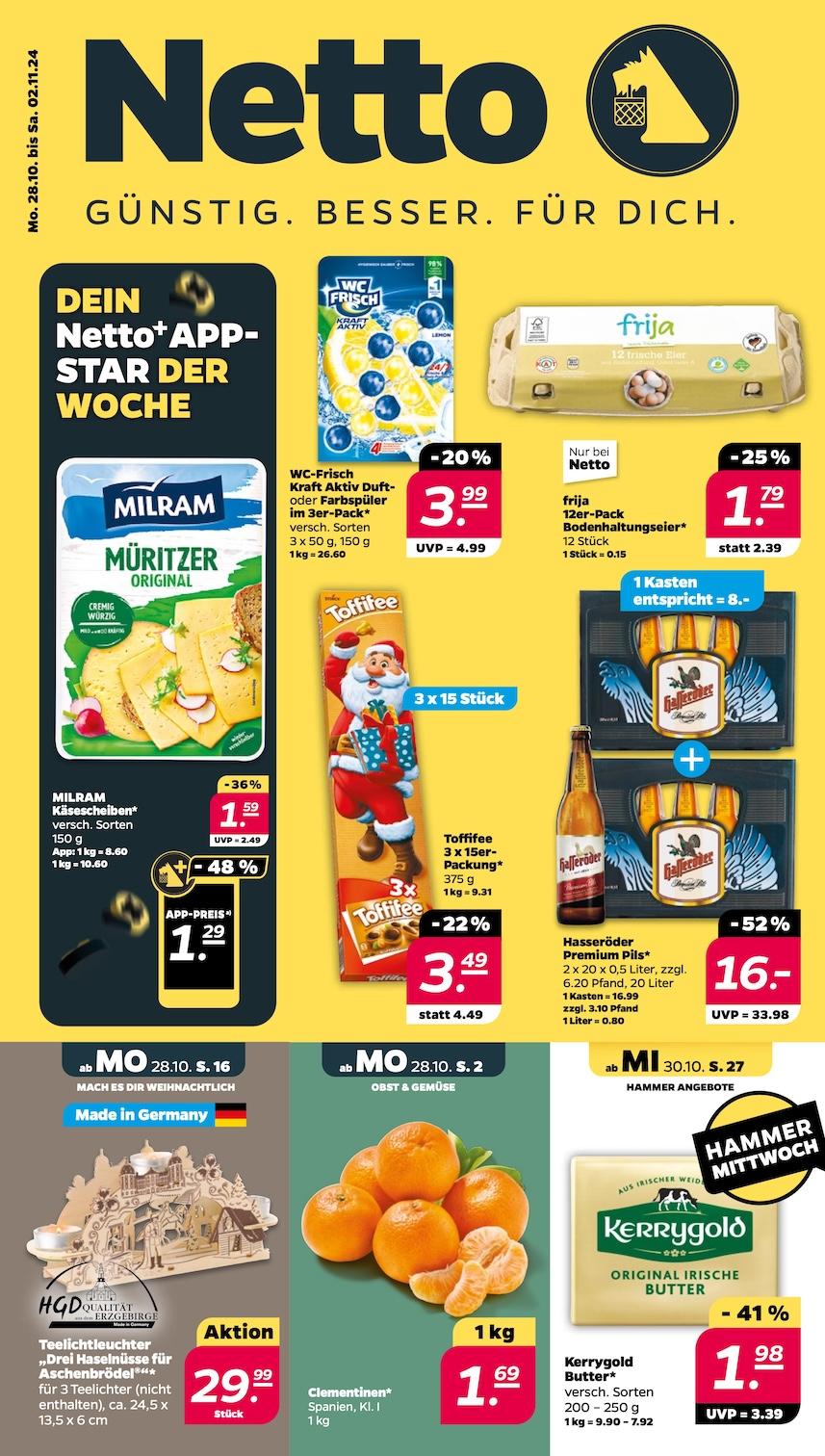 Netto Aktueller Prospekt ab Montag Seite 1