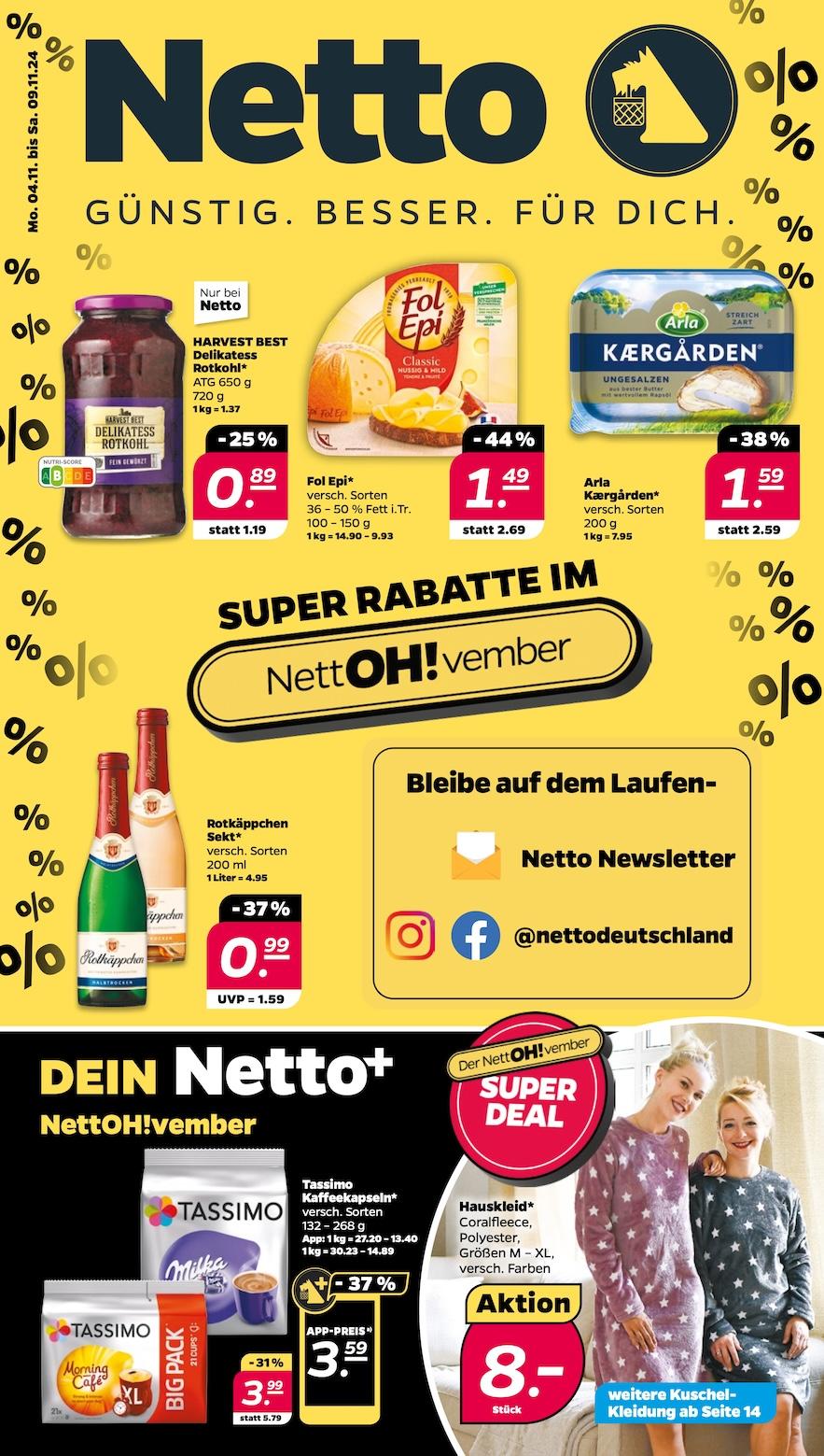 Netto Aktueller Prospekt ab Montag Seite 1