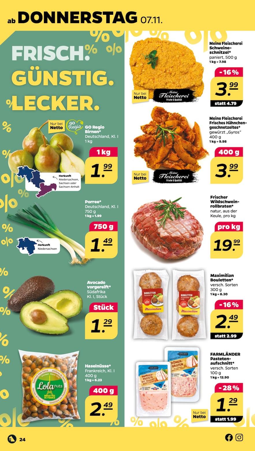 Netto Aktueller Prospekt ab Montag Seite 24