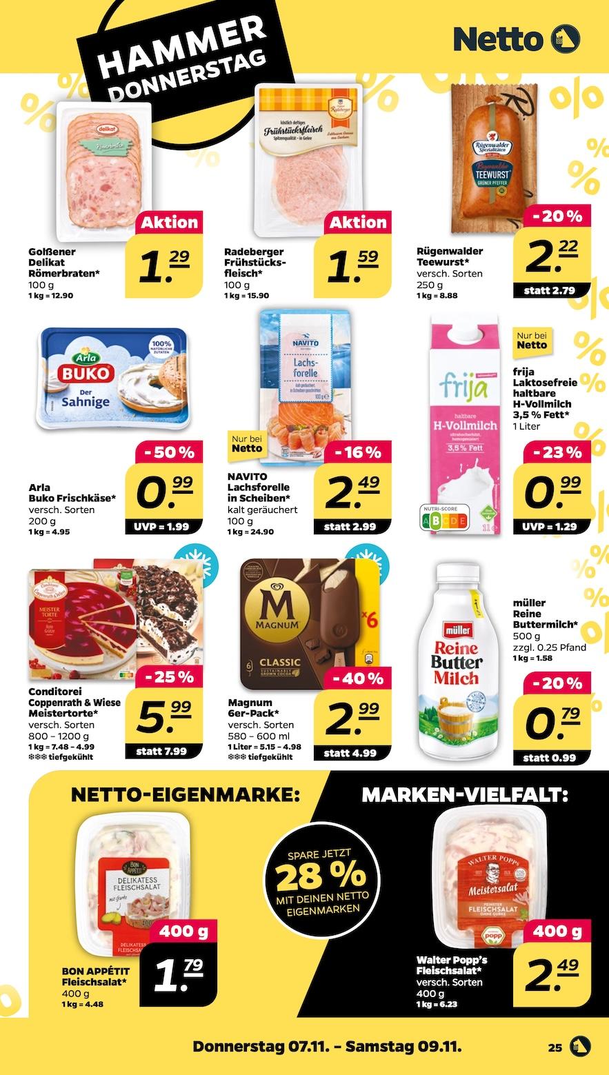 Netto Aktueller Prospekt ab Montag Seite 25