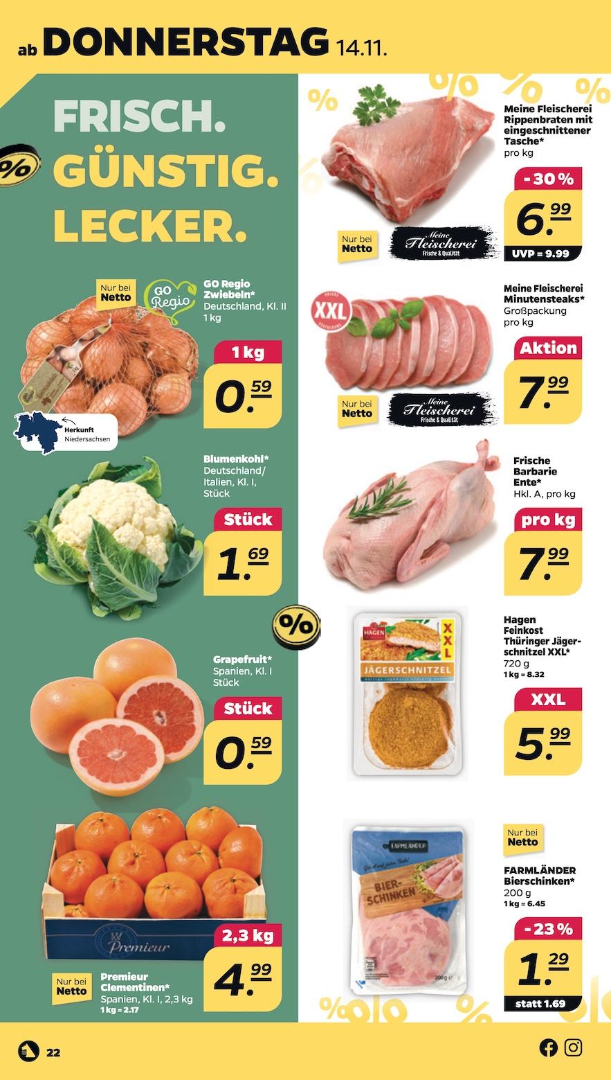 Netto Aktueller Prospekt ab Montag Seite 22