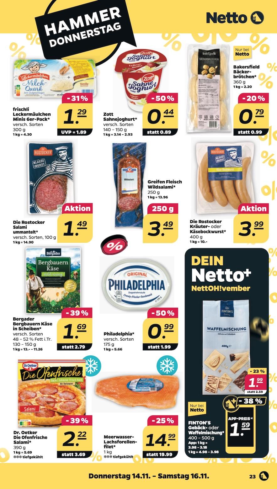 Netto Aktueller Prospekt ab Montag Seite 23