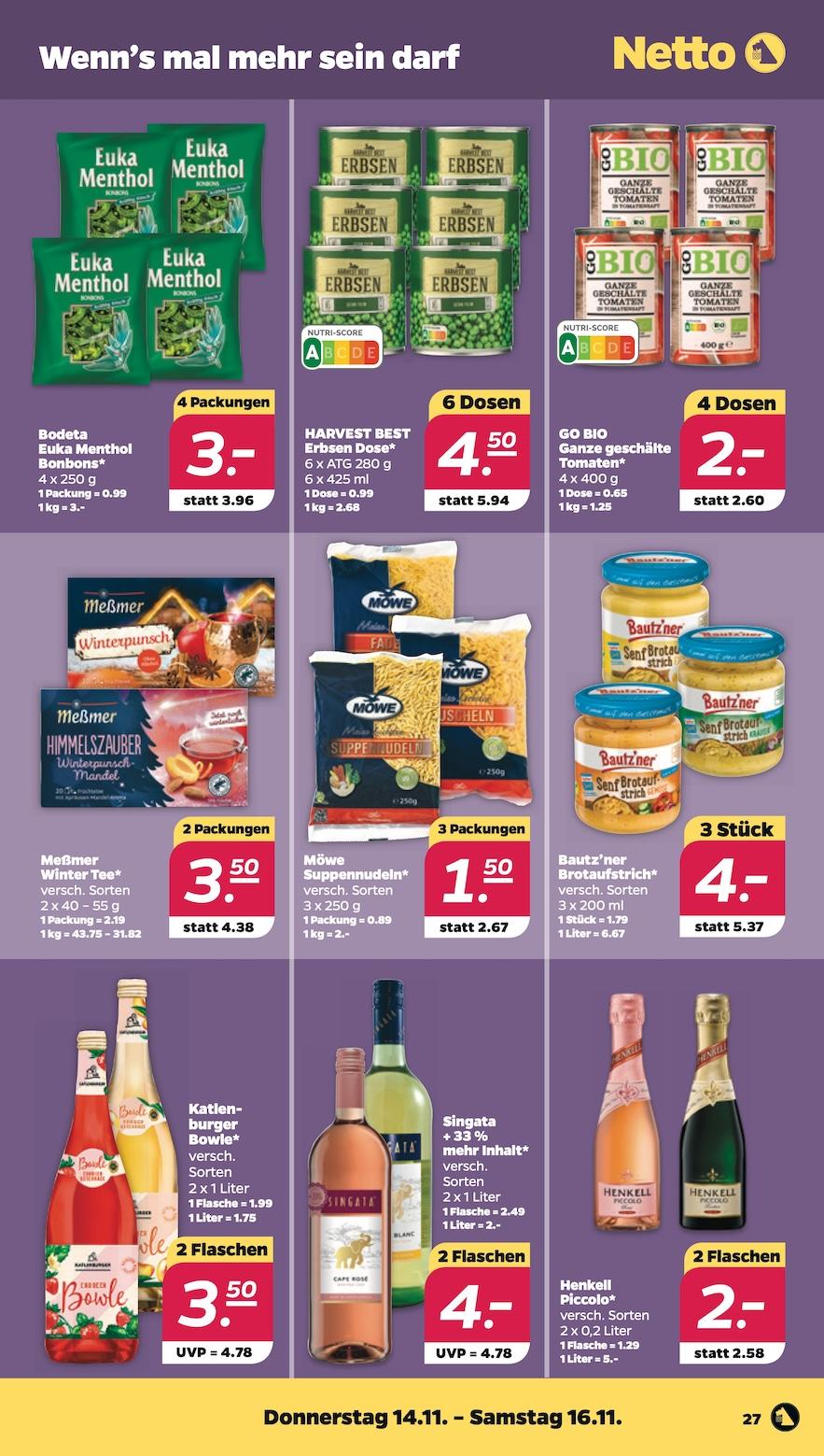 Netto Aktueller Prospekt ab Montag Seite 27