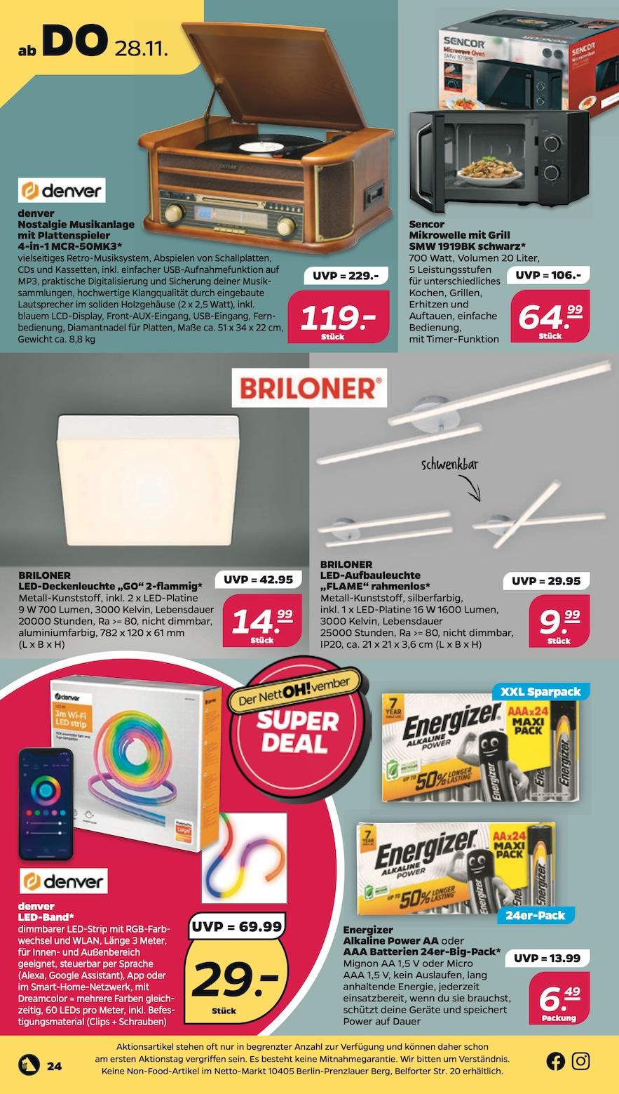Netto Aktueller Prospekt ab Montag Seite 24
