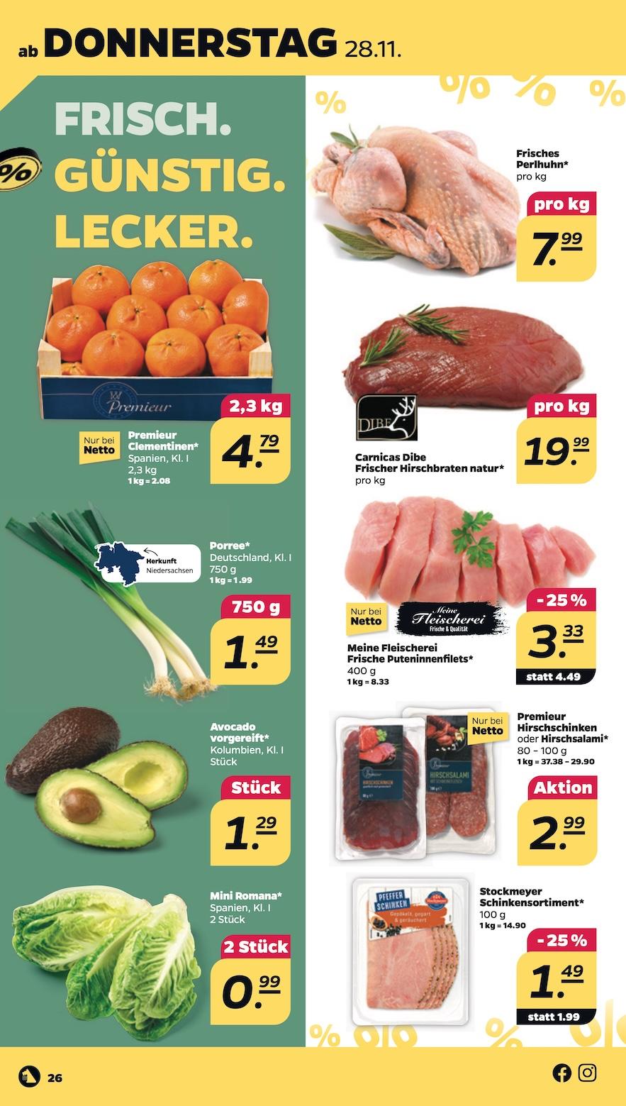 Netto Aktueller Prospekt ab Montag Seite 26