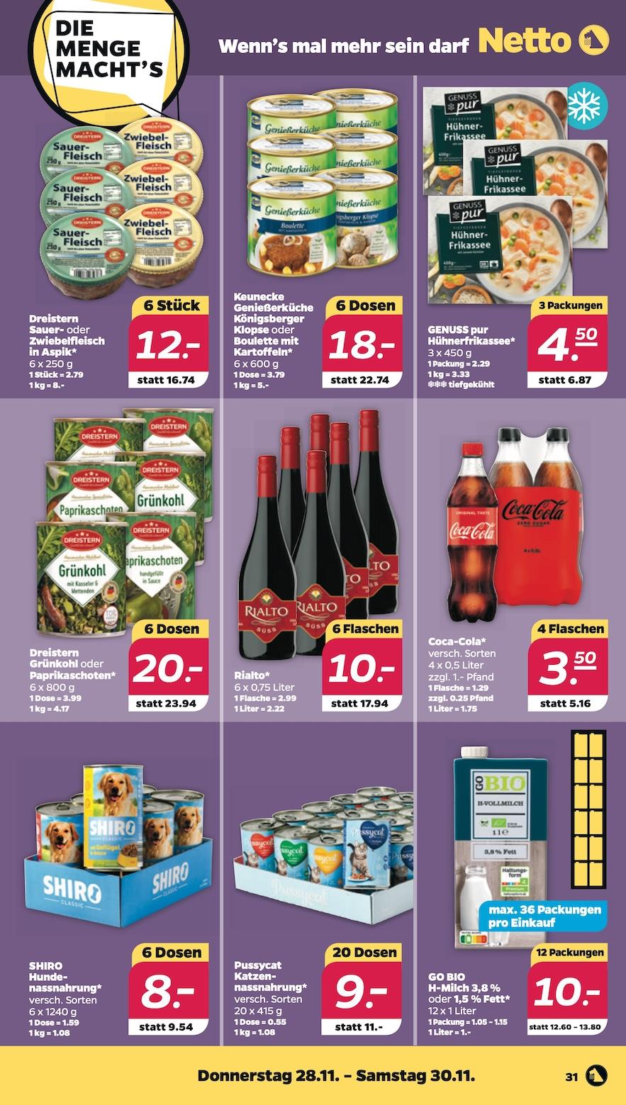 Netto Aktueller Prospekt ab Montag Seite 31