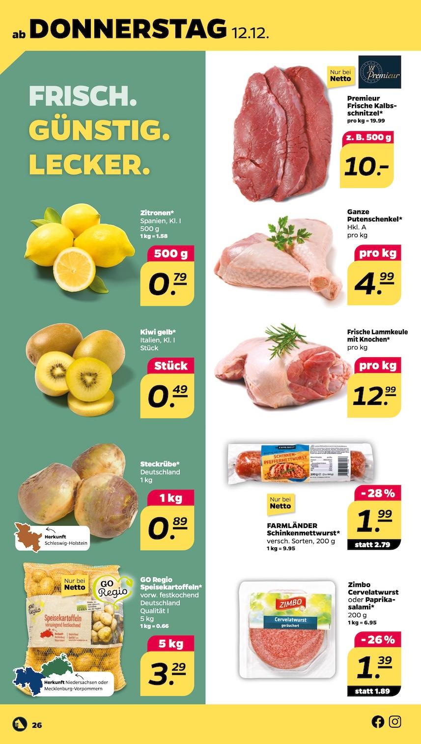 Netto Aktueller Prospekt ab Montag Seite 26