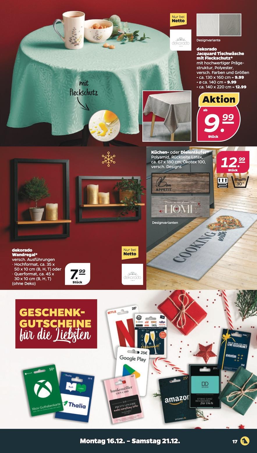 Netto Aktueller Prospekt ab Montag Seite 17