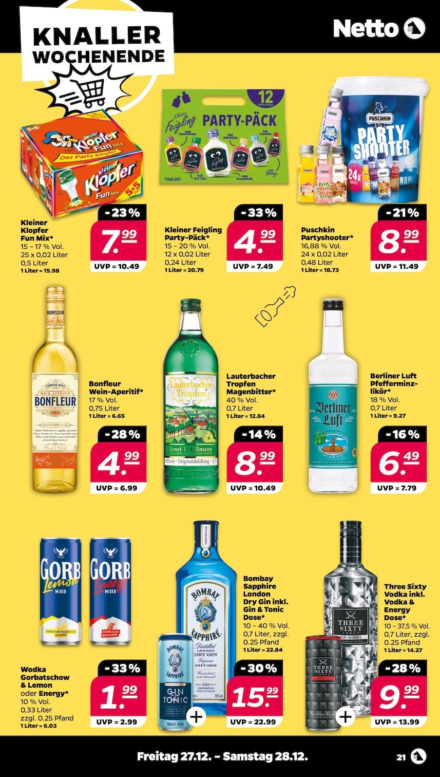 Netto Aktueller Prospekt ab Montag Seite 21