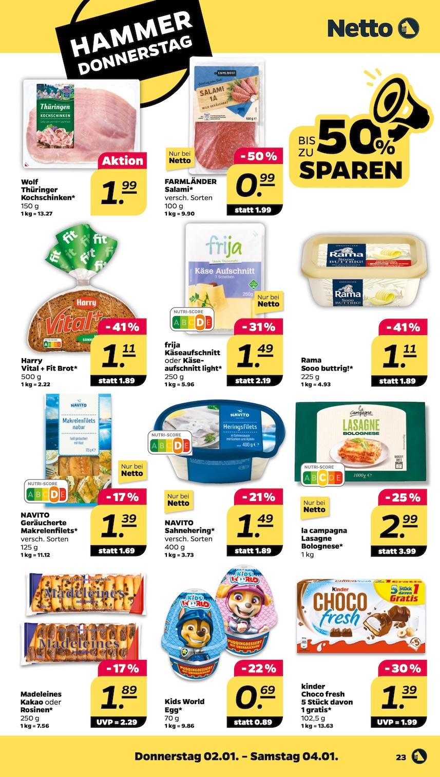 Netto Aktueller Prospekt ab Montag Seite 23