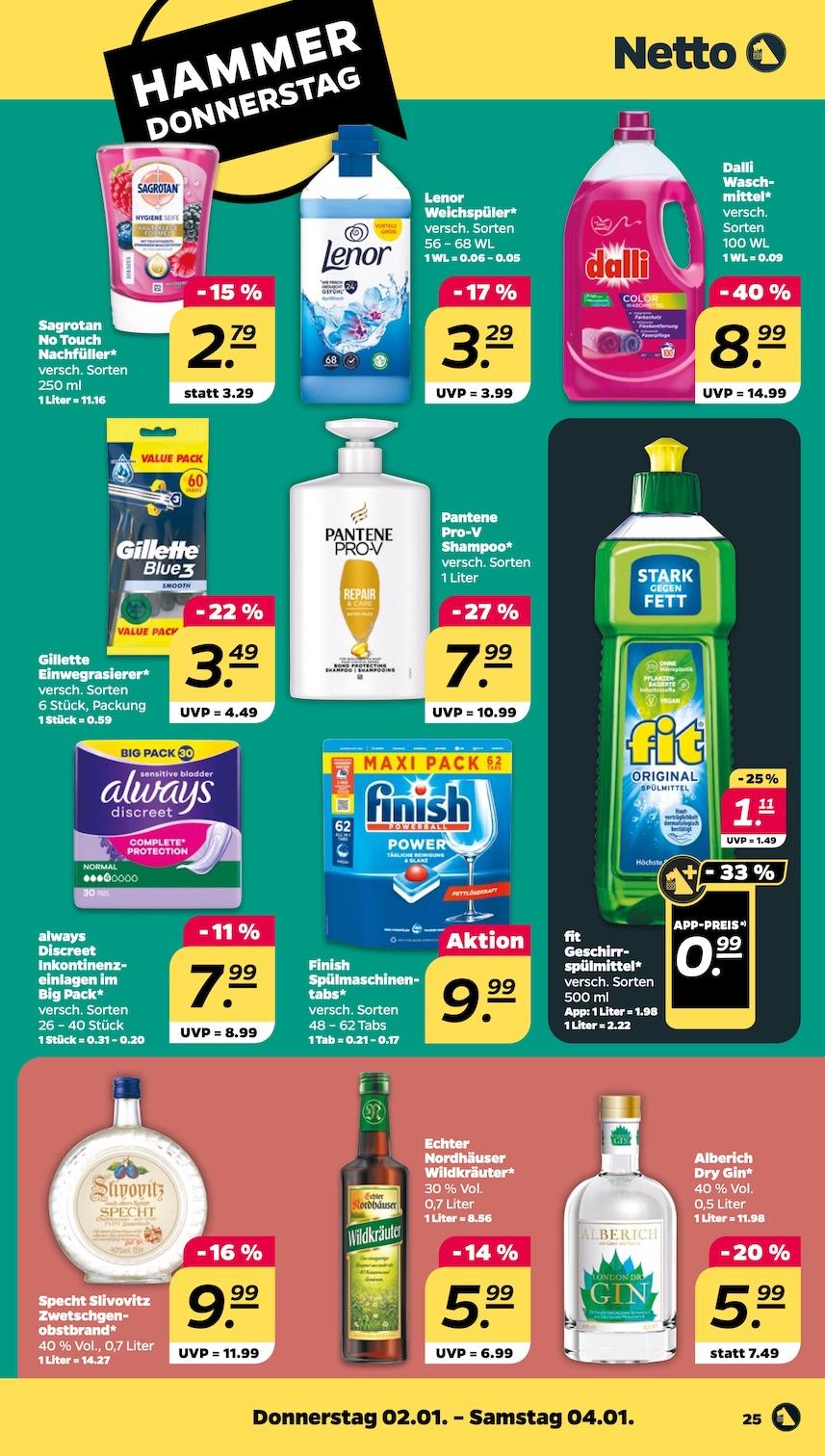 Netto Aktueller Prospekt ab Montag Seite 25
