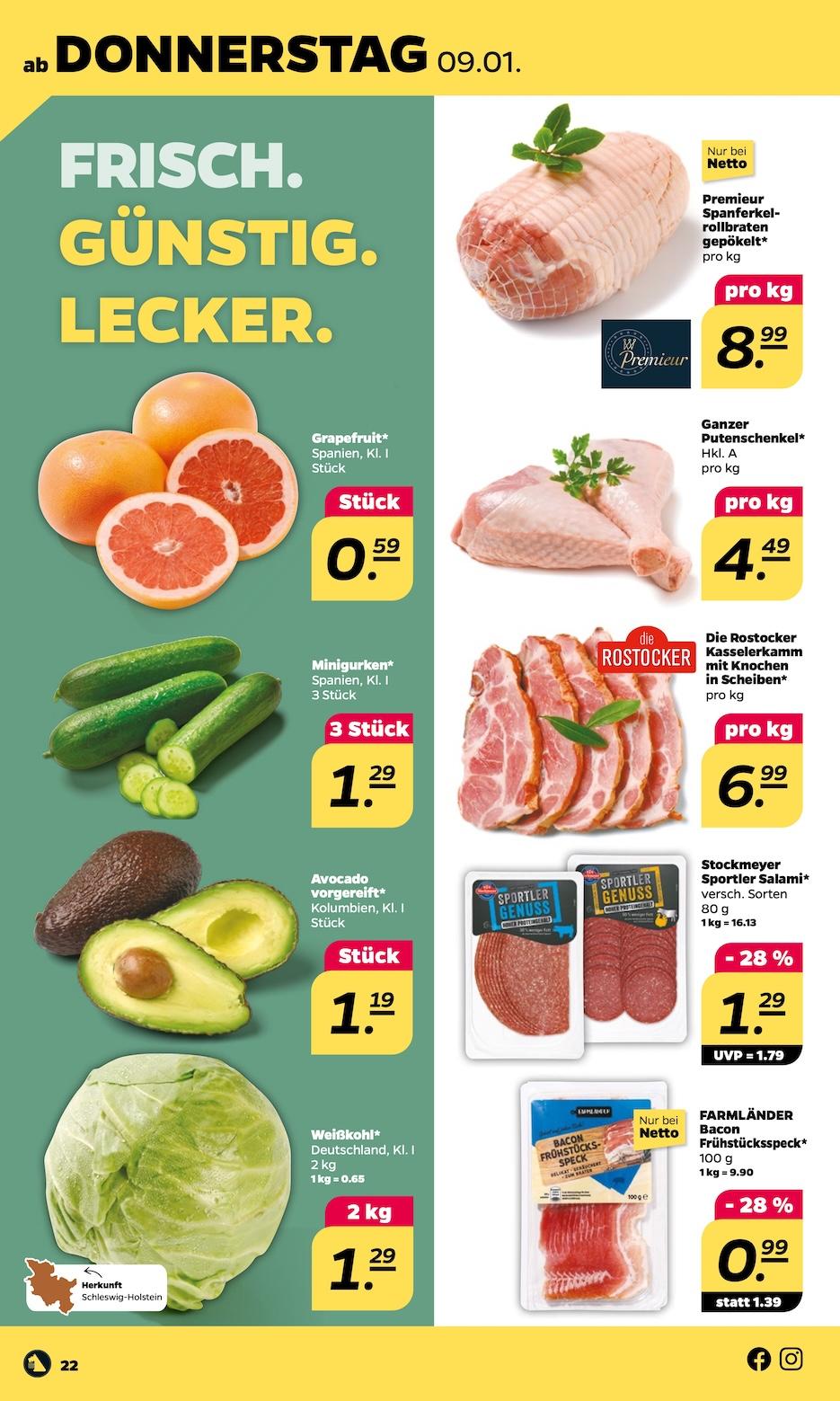 Netto Aktueller Prospekt ab Montag Seite 22