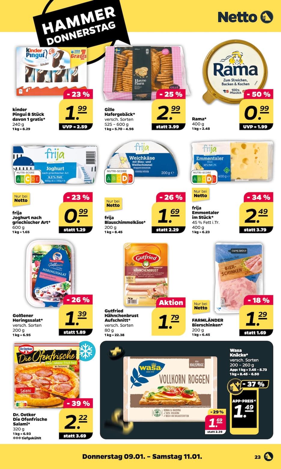 Netto Aktueller Prospekt ab Montag Seite 23