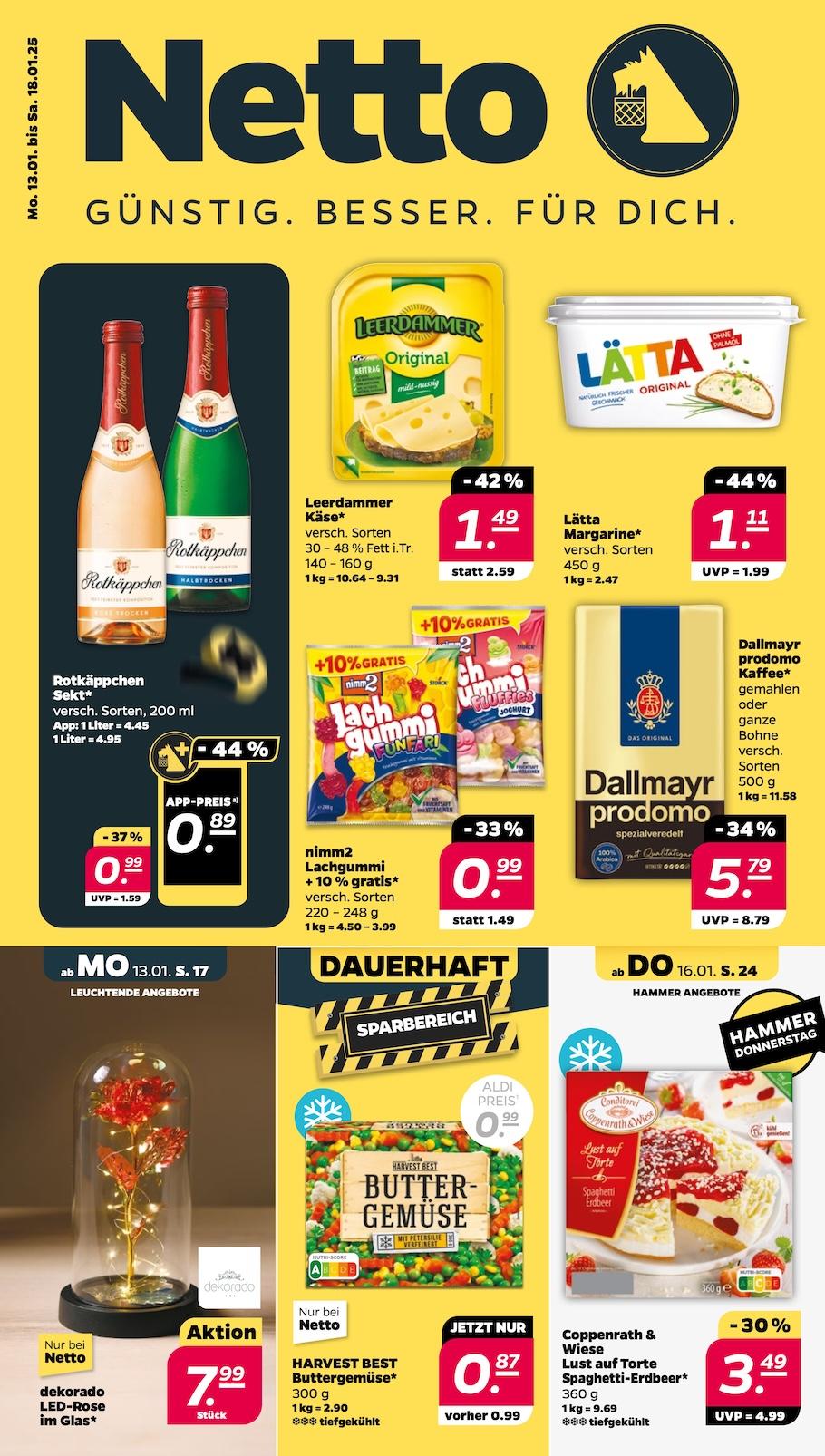 Netto Aktueller Prospekt ab Montag Seite 1