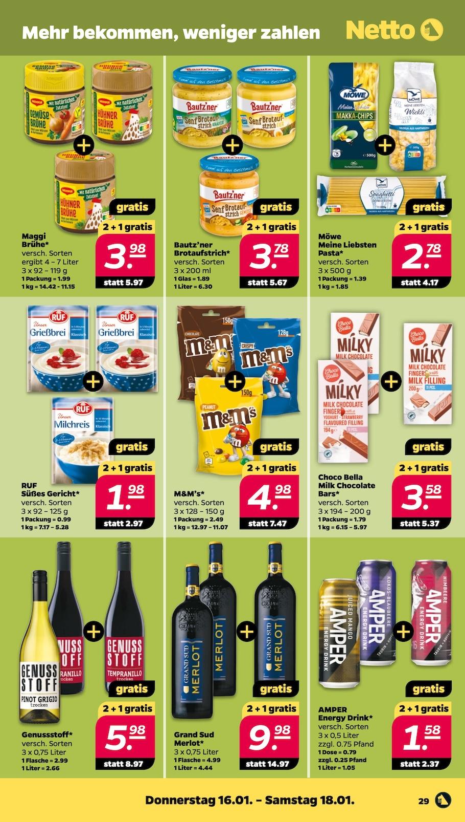 Netto Aktueller Prospekt ab Montag Seite 29