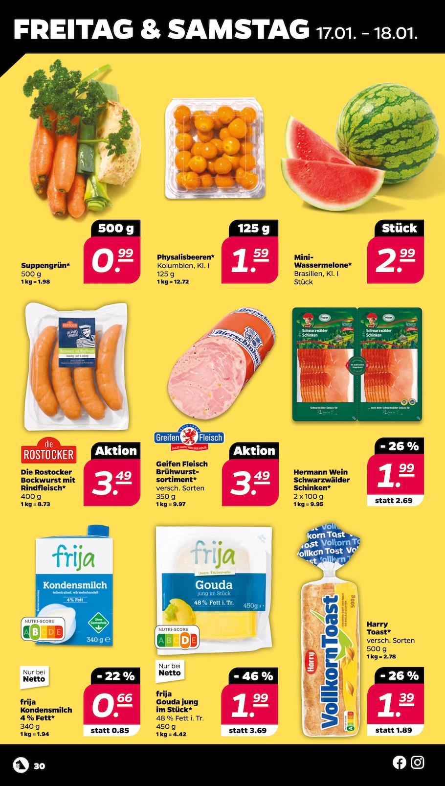 Netto Aktueller Prospekt ab Montag Seite 30